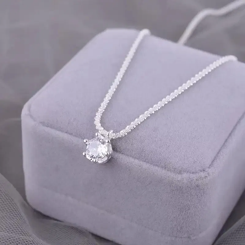 Timeless Round-Cut Necklace view 3