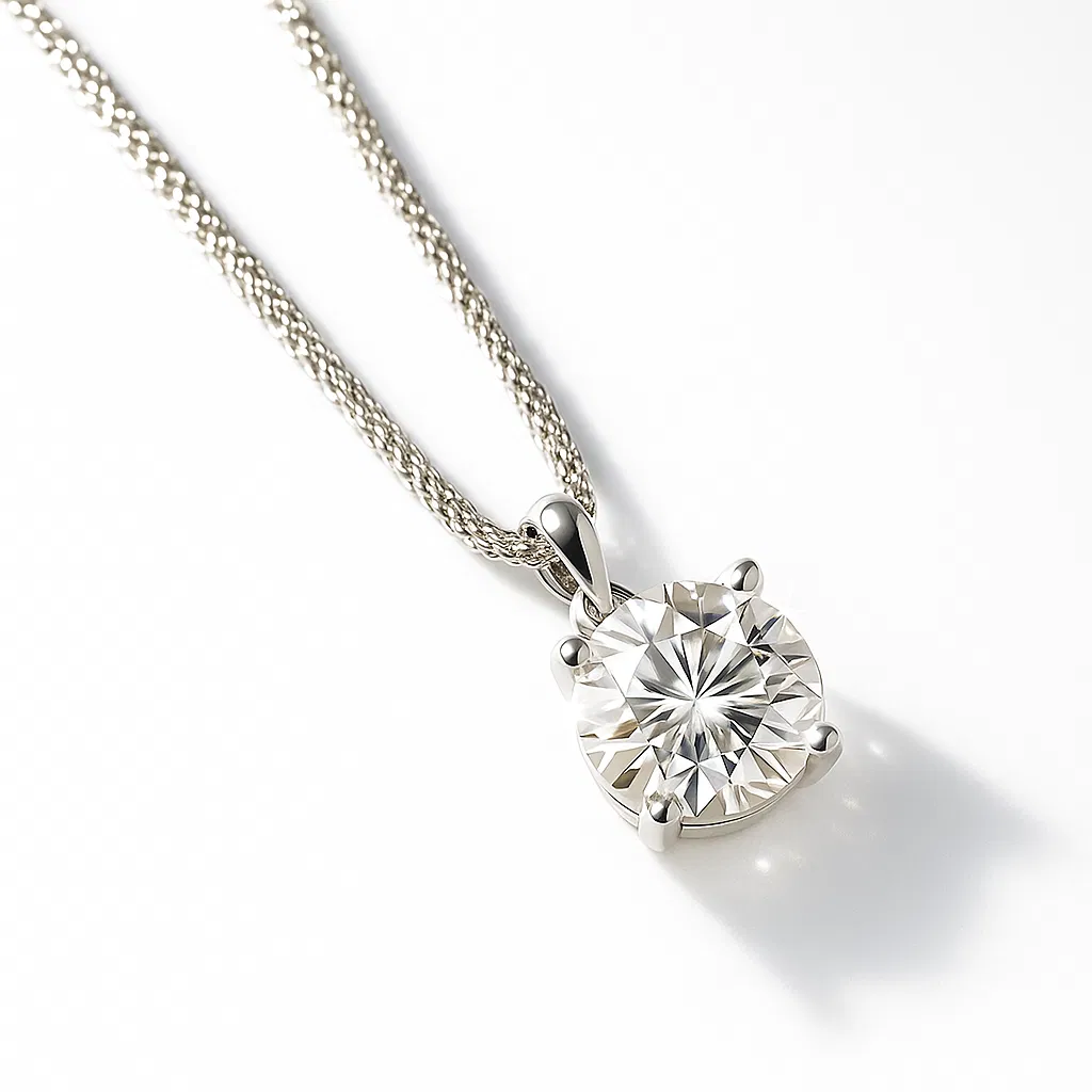 Timeless Round-Cut Necklace view 2