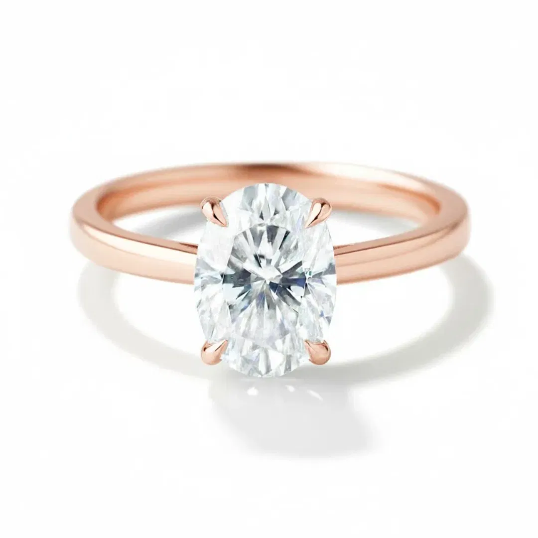 Solitaire Engagement Ring view 3