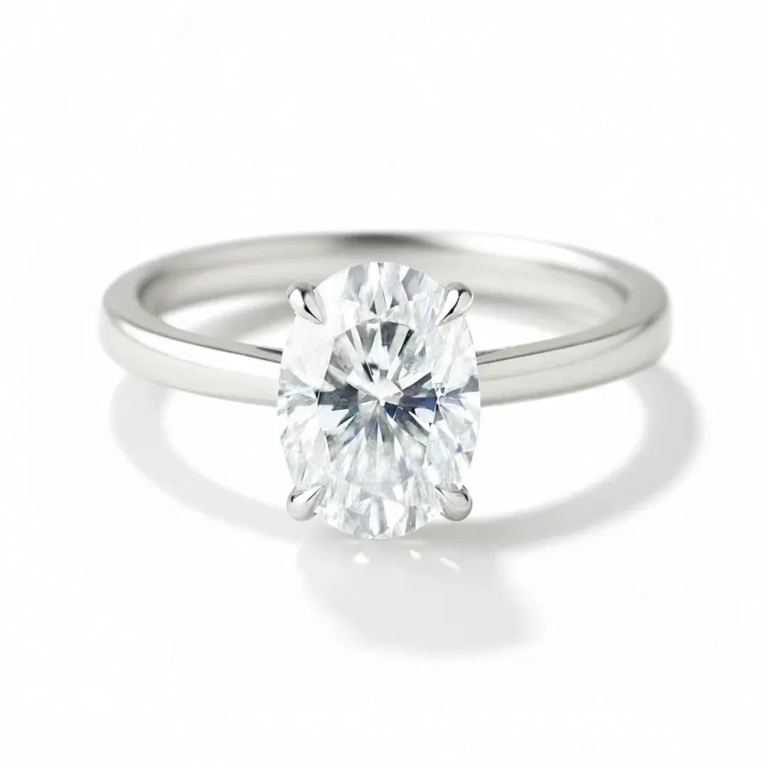 Solitaire Engagement Ring view 1