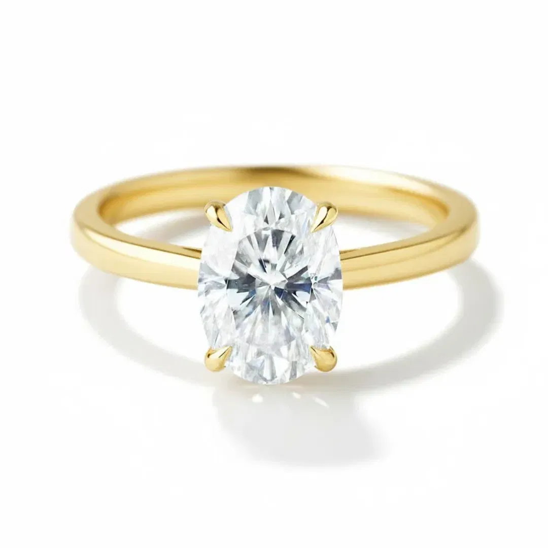 Solitaire Engagement Ring view 2