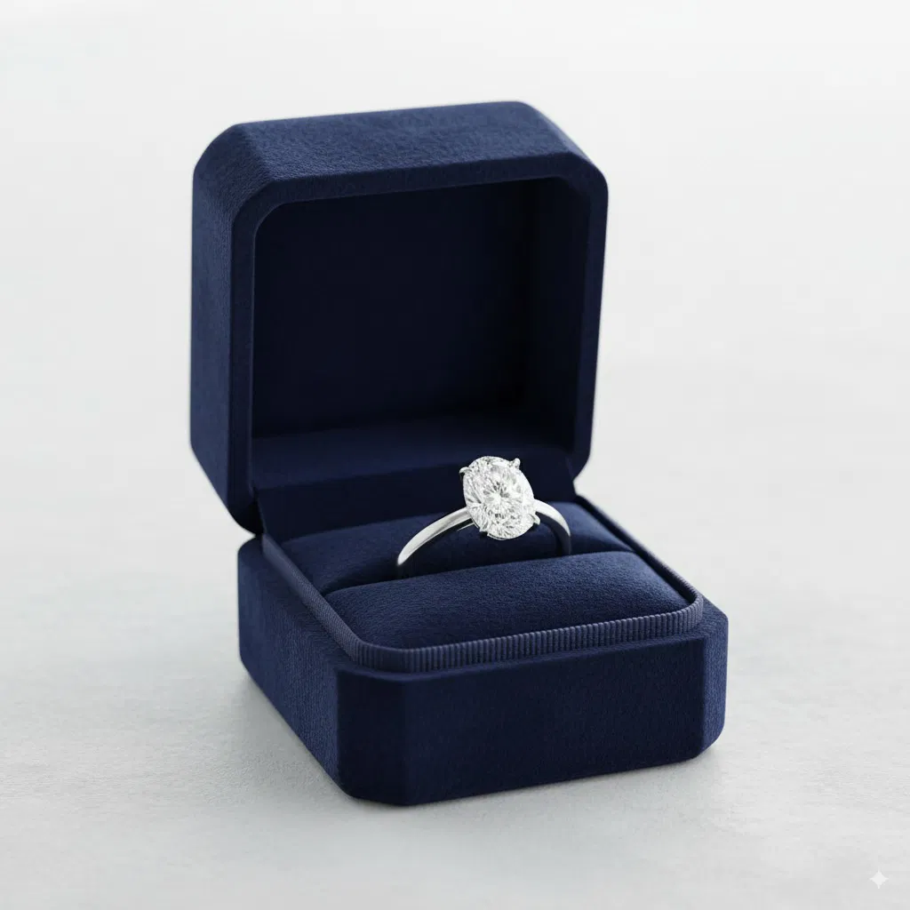 Solitaire Engagement Ring view 6