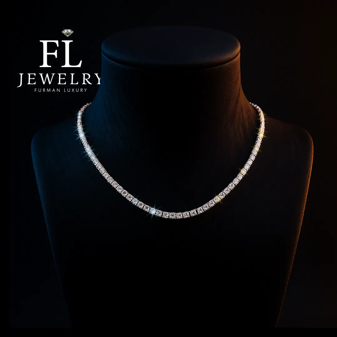 Classic Tennis Necklace view 1