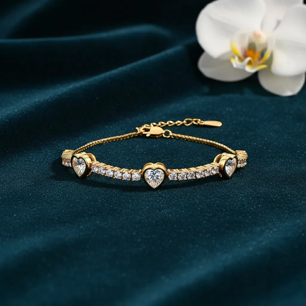 The Luxora Heart Trilogy Bracelet view 3