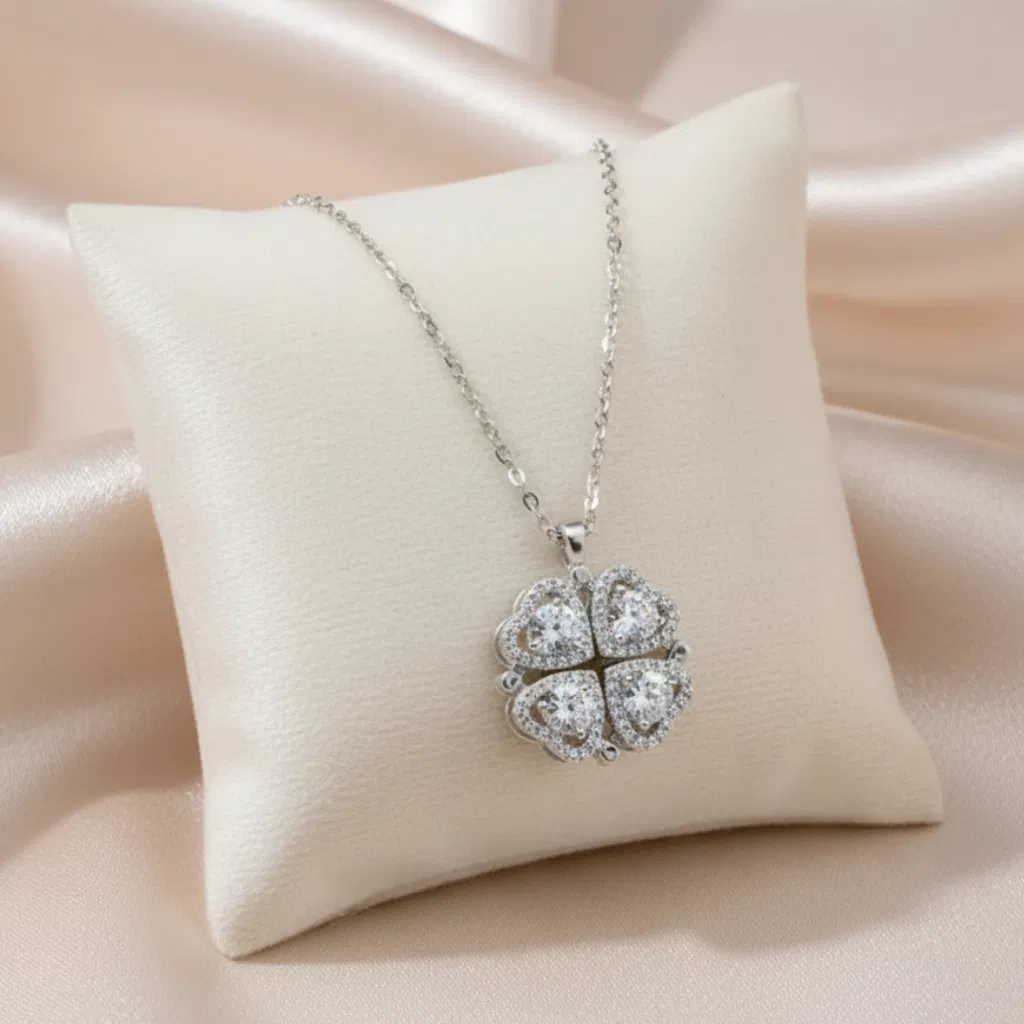 Lucky Love Clover Necklace view 5