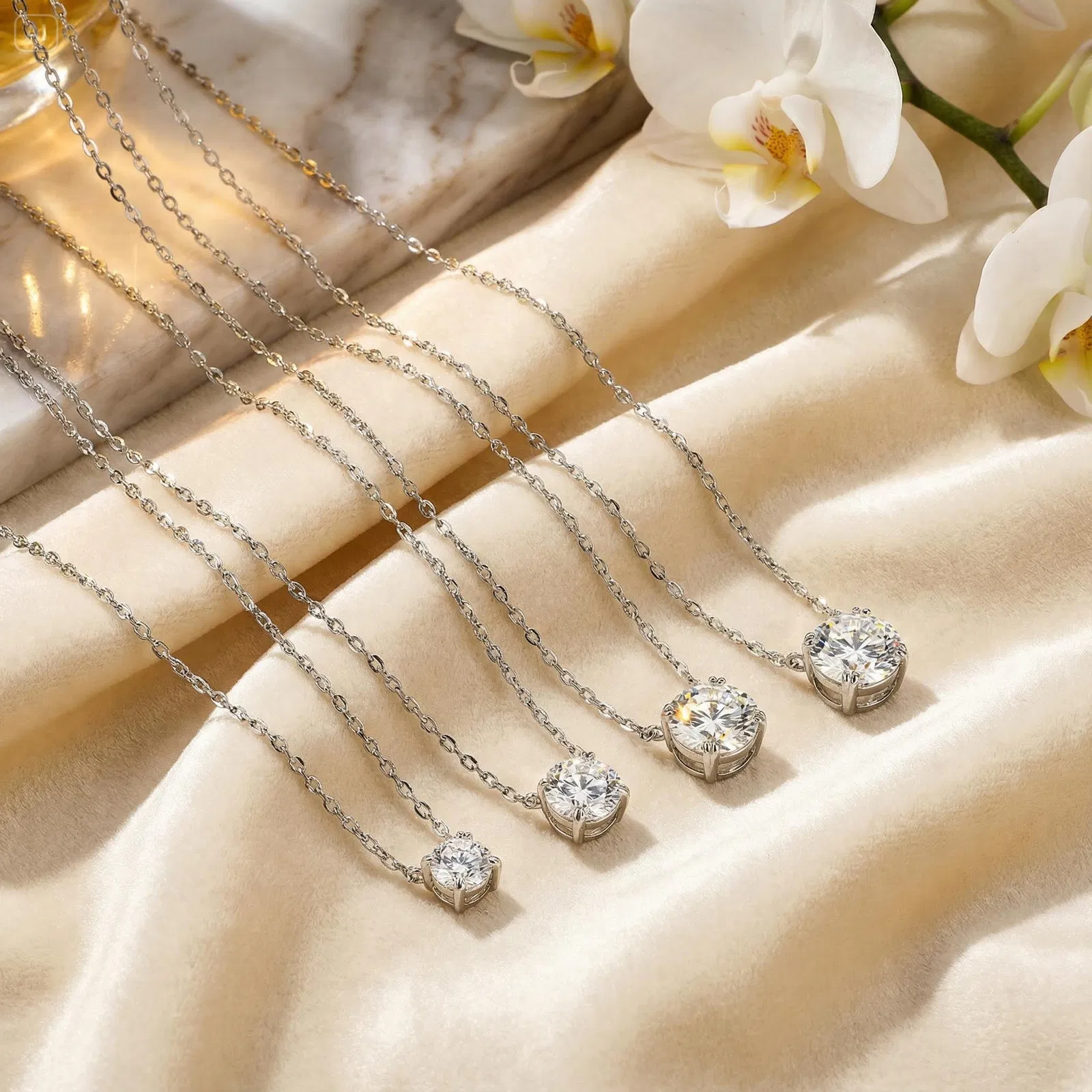 Solitaire Icon Necklace view 6