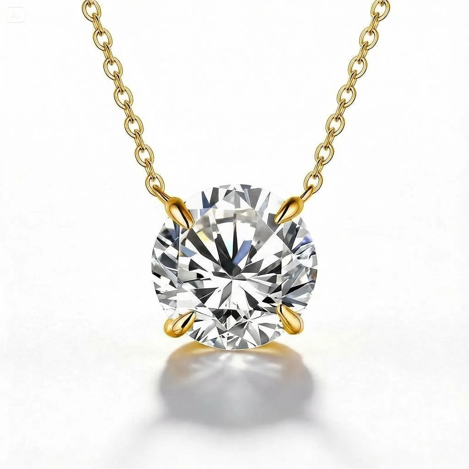 Solitaire Icon Necklace view 1