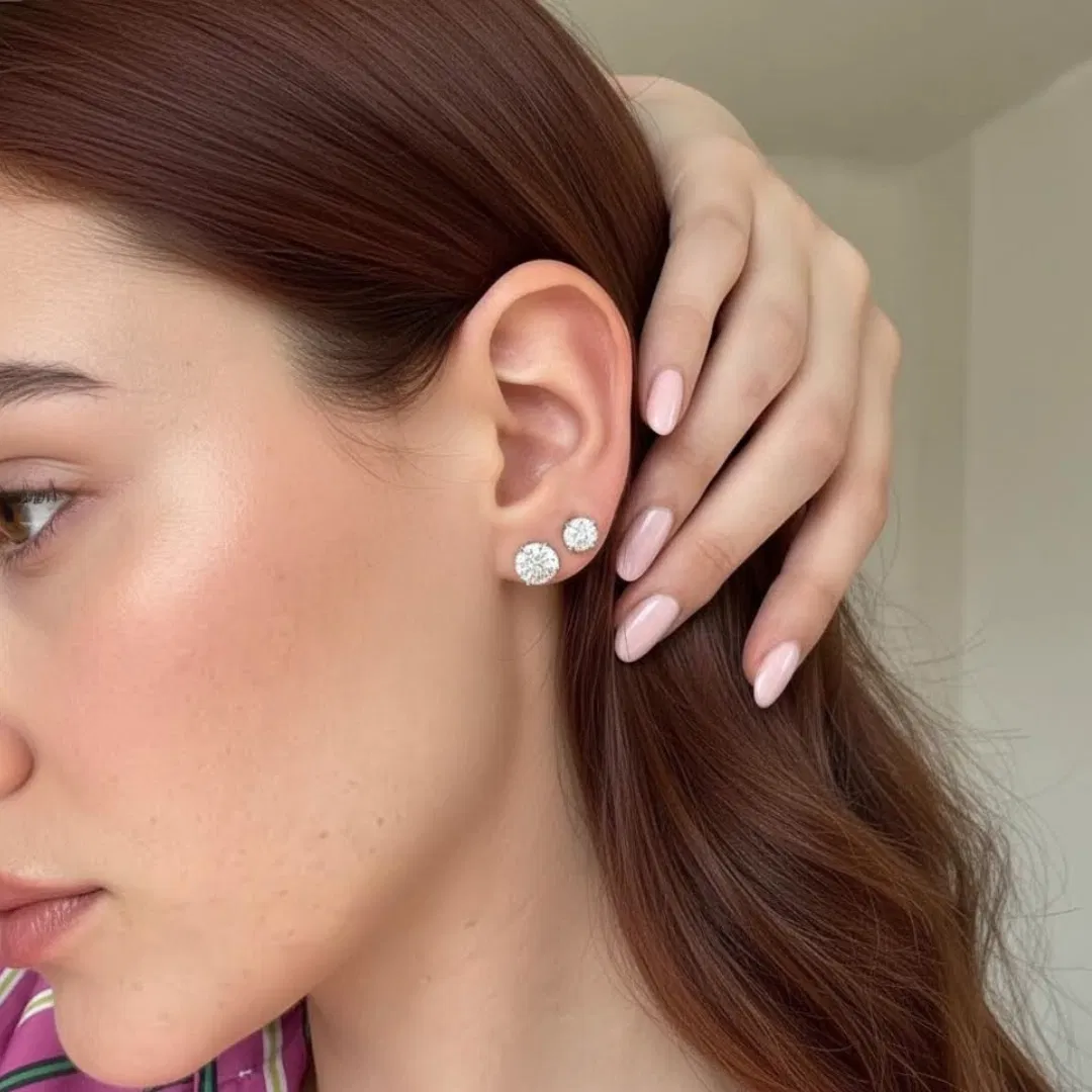 Radiance Stud Earrings view 3