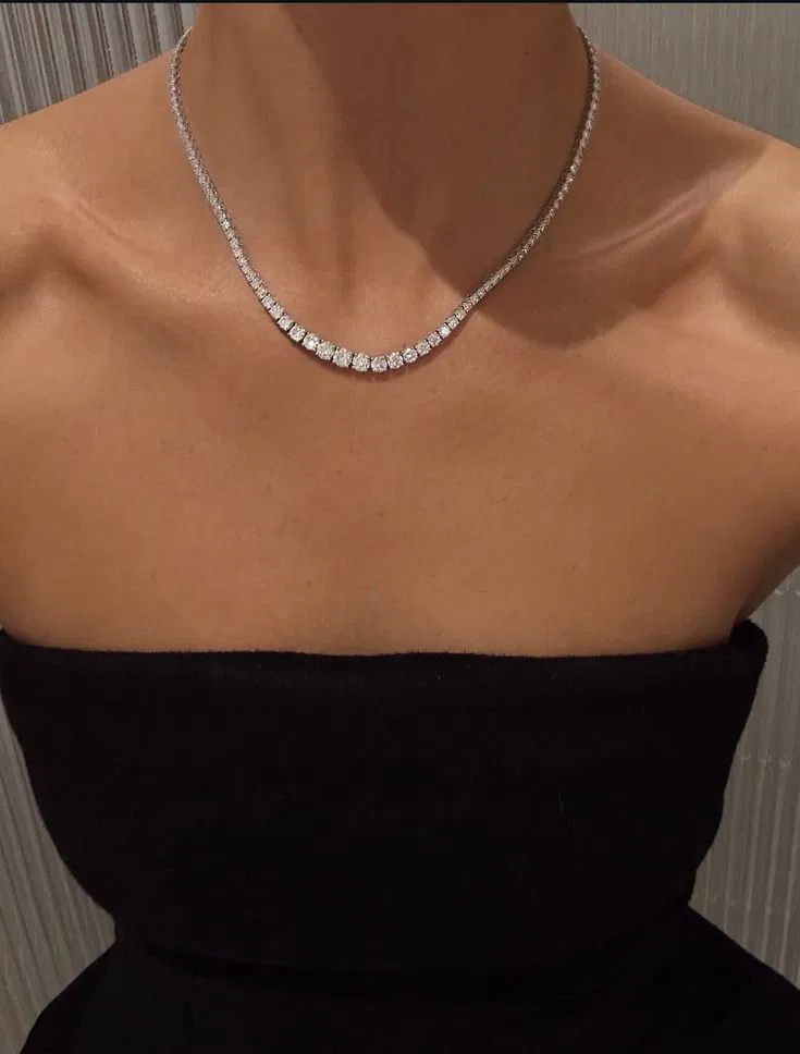 Customer earrings photo