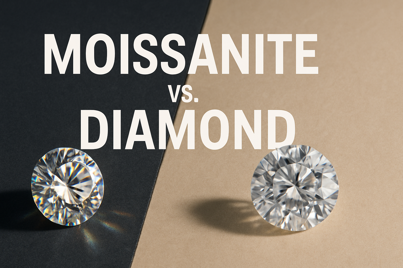 Moissanite vs. Diamond