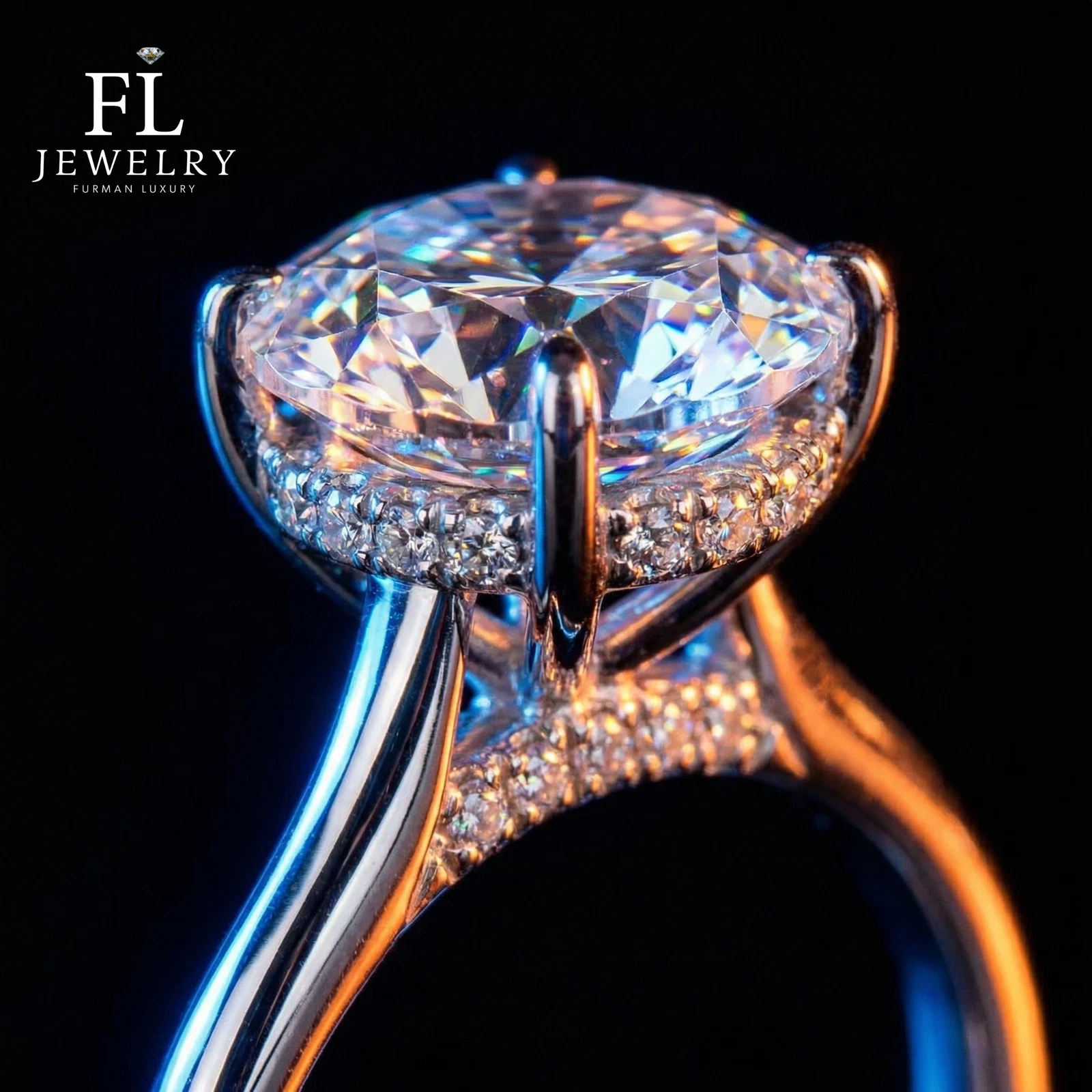 Furman Luxury Moissanite Ring